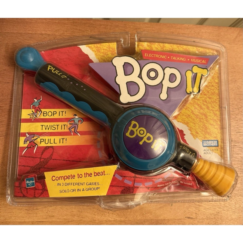 Vintage Bop IT Handheld Game Hasbro 1999 NEW Sealed In Box Parker Brothers Rare